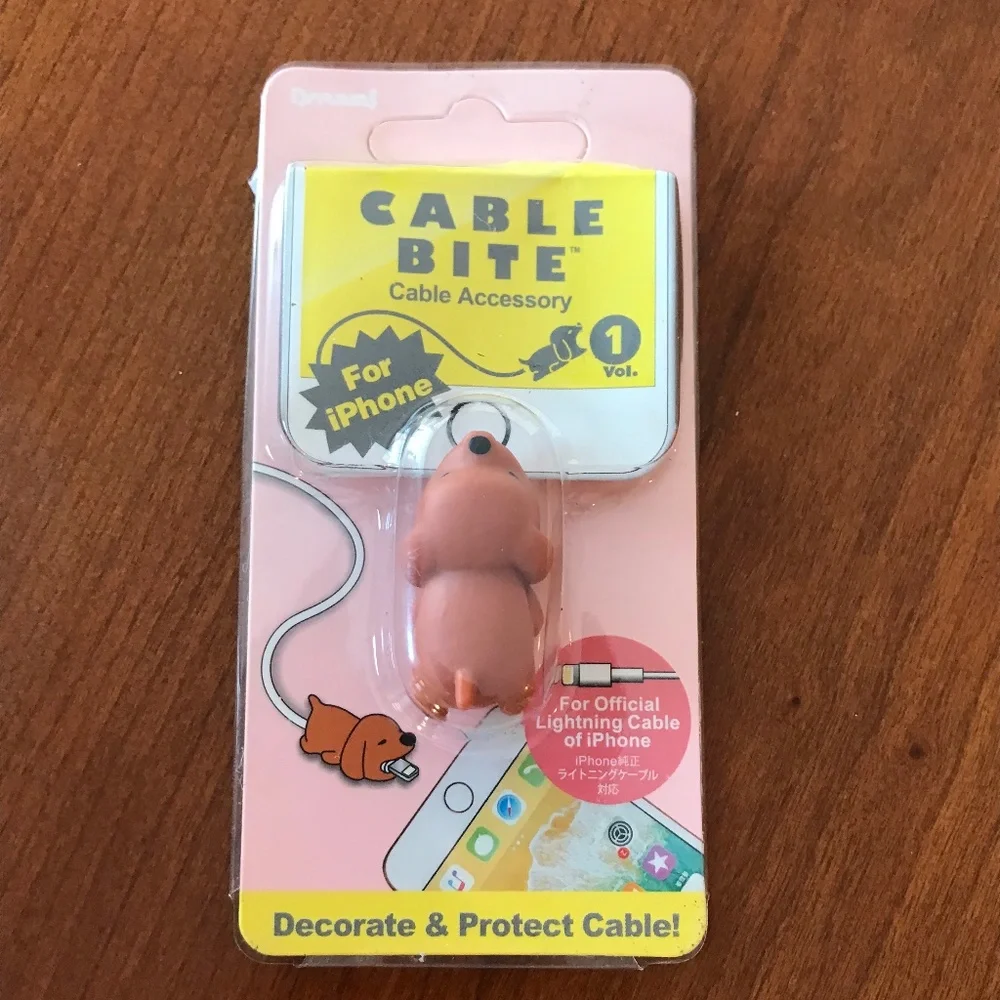 Puppy Cable Bite for iPhone Cable Protected Dog